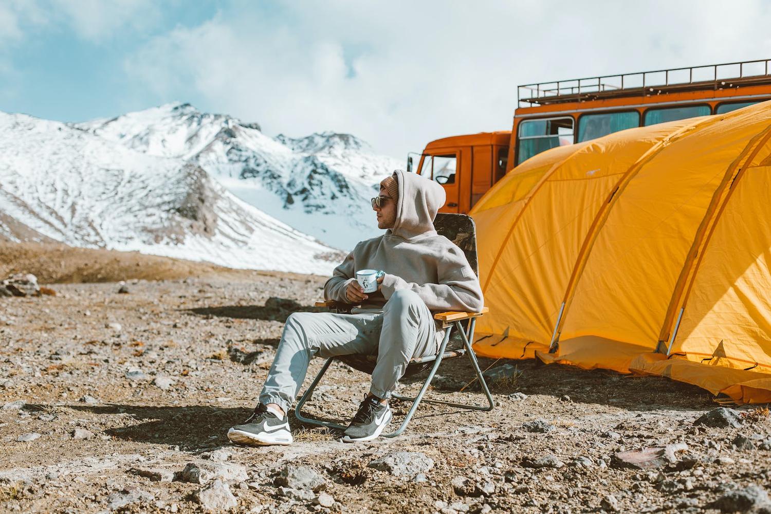 the right tent